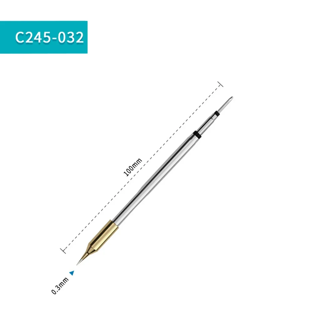 C245 Soldering Iron Tip Spare Replacement Straight Tip For JBC Soldering Station Electric Soldering Iron Welding Soldering Tools