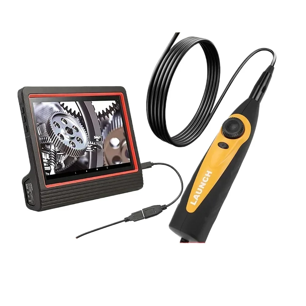 

LAUNCH VSP600 Videoscope Camera Endoscope Car Inspection Mirror Flexible IP67 Waterproof 6LED Adjustable for X431 V/PRO3S+/PAD V