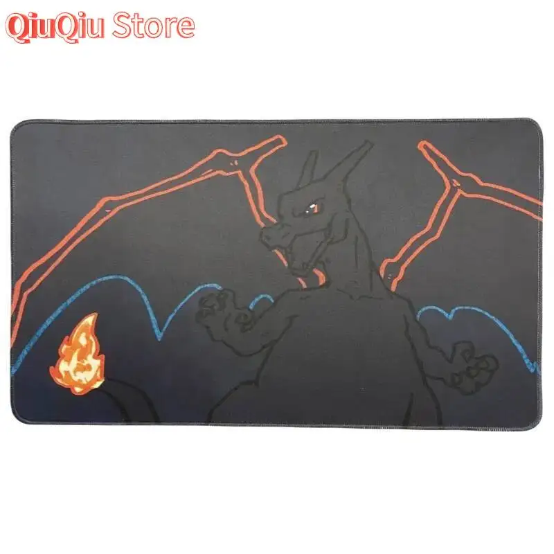 بطاقة الوسادة Charizard Eternatus Swinub صاروخ فريق Ptcg لتقوم بها بنفسك سميكة عمل واحد دمى أشكال أنيمي لعبة جمع معركة حصيرة