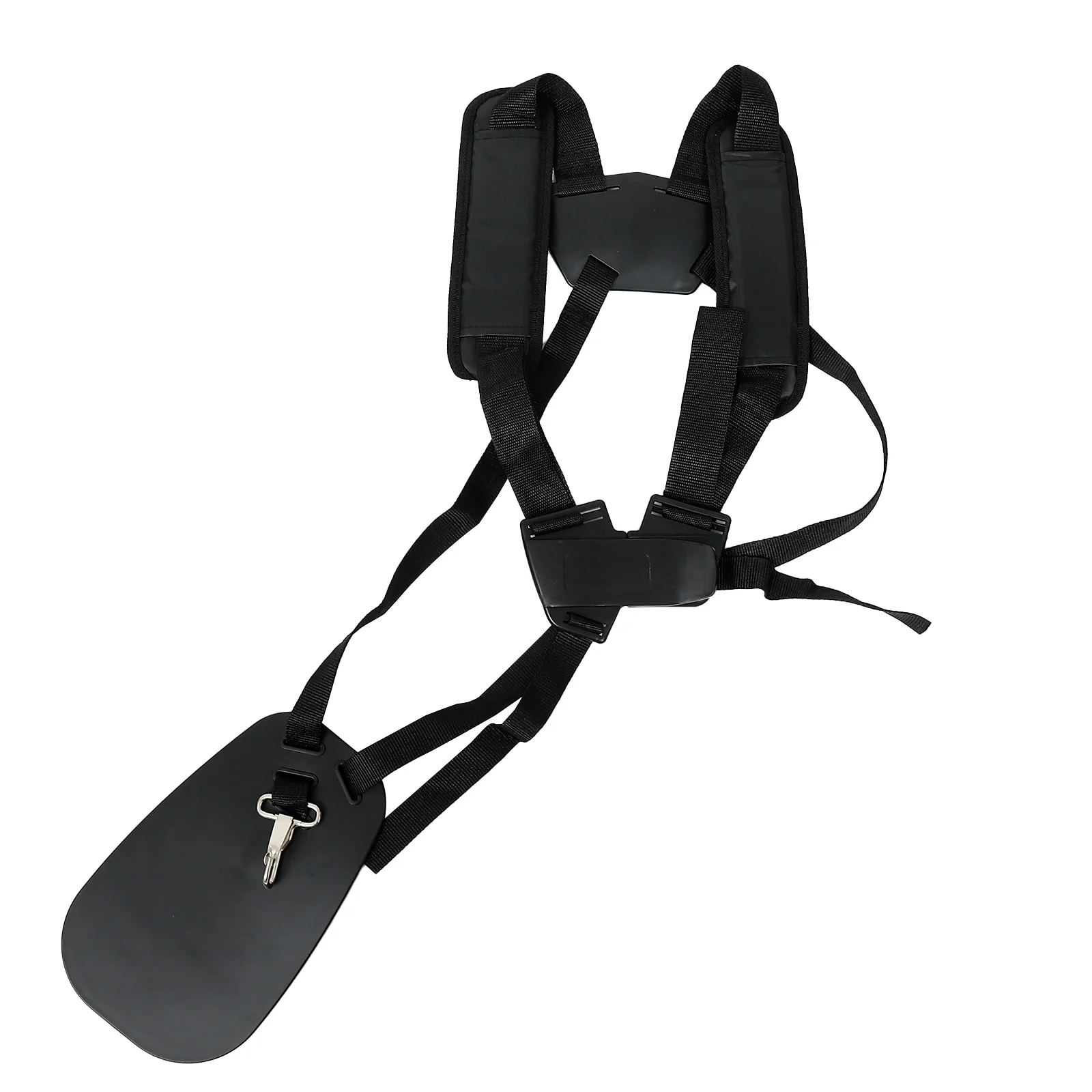 

1pc Trimmer Shoulder Strap Black Double Universal Harness Belt for Lawnmower Adjustable Gardening Tools Accessories Longlasting
