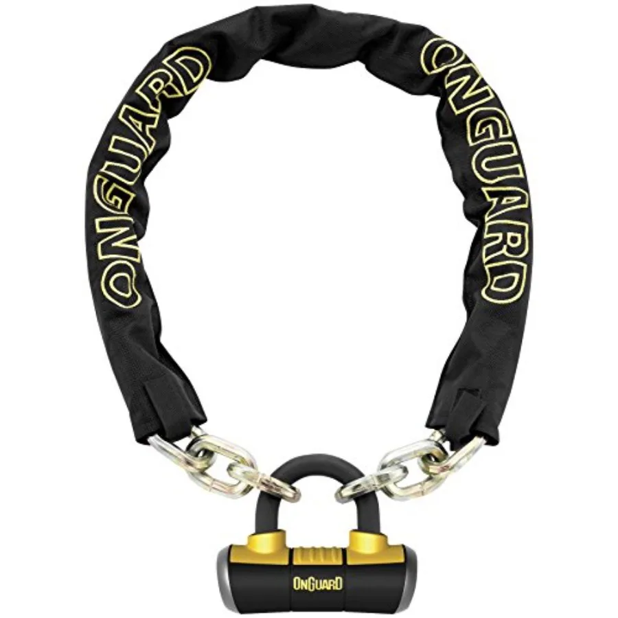 

Mastiff 10mm x 3.5' Rugged Chain for outdoor security applications, galvanized steel, black, corrosion-resistant and high-tensi