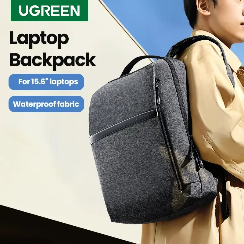 

Рюкзак UGREEN для ноутбука, водонепроницаемый, с защитой от краж, тонкий, деловой, для путешествий, для MacBook Pro/Air 15.6, 15, 14 дюймов