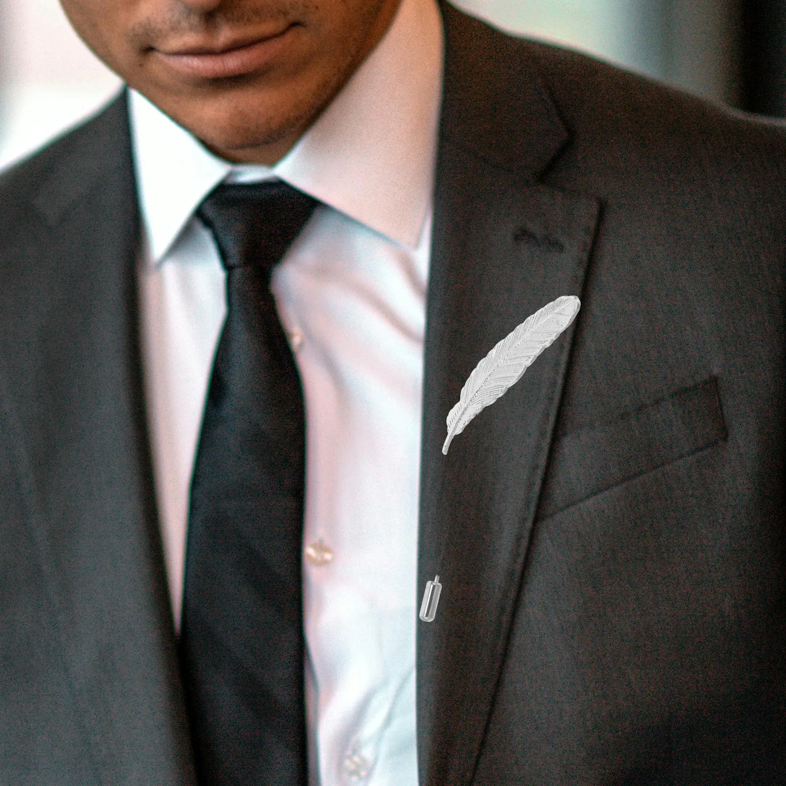 

Exquisite Leaf Tie Pin Necktie Clasp Brooch Stick Men Shirt Collar Bar Zinc Alloy Elegant Gift For Men Suits Accessories