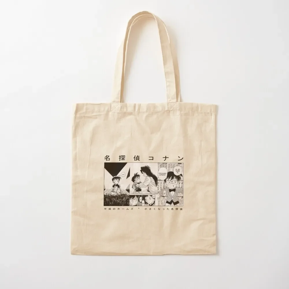 

Detective Conan Manga Design Tote Bag cloth bag woman tote bag custom Canvas shoulder