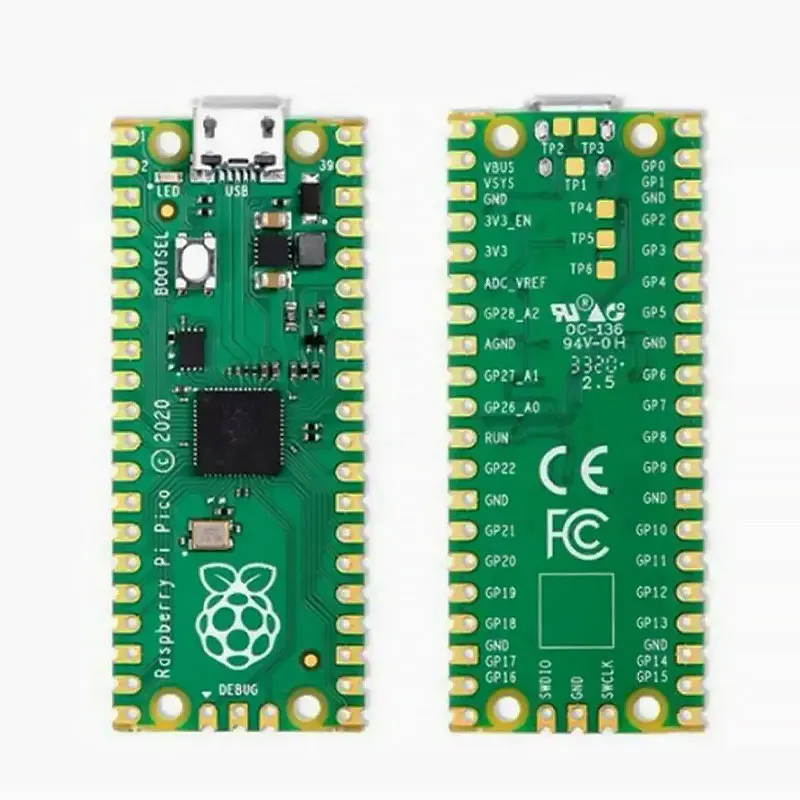 Raspberry Pi Pico Board RP2040 PICO W Dual-Core 264KB ARM Microcomputers met laag vermogen Hoogwaardige Cortex-M0+ processor