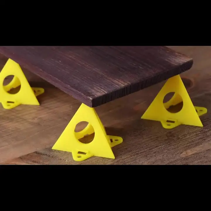 10Pcs Pyramid Stands Painter's Painting Stands Mini Cone Paint Stands for Canvas and Door Risers Support Painting Pyramids