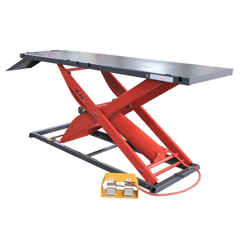 

TFAUTENF 450kg 992LBS motorcycle lift table hydraulic motorcycle lift