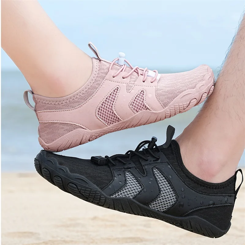 

New Beach Aqua Shoes for Men and Women Quick Dry Wading Shoes Non-slip Wading Sneaker Breathable Wear-resistant Swimming Shoes