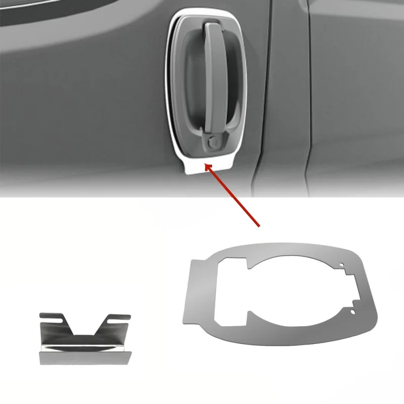 

Car Exterior Door Handle Pro Plate Kits For Citroen Relay Fiat Ducato Peugeot Boxer 07 Onwards Door Trim Accessories
