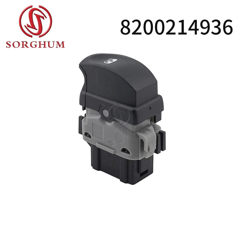 SORGHUM 8200214936 For Renault Clio 2007-2014 Renault Twingo 2005 06 2014 Electric Car Power Window Control Switch Single Button