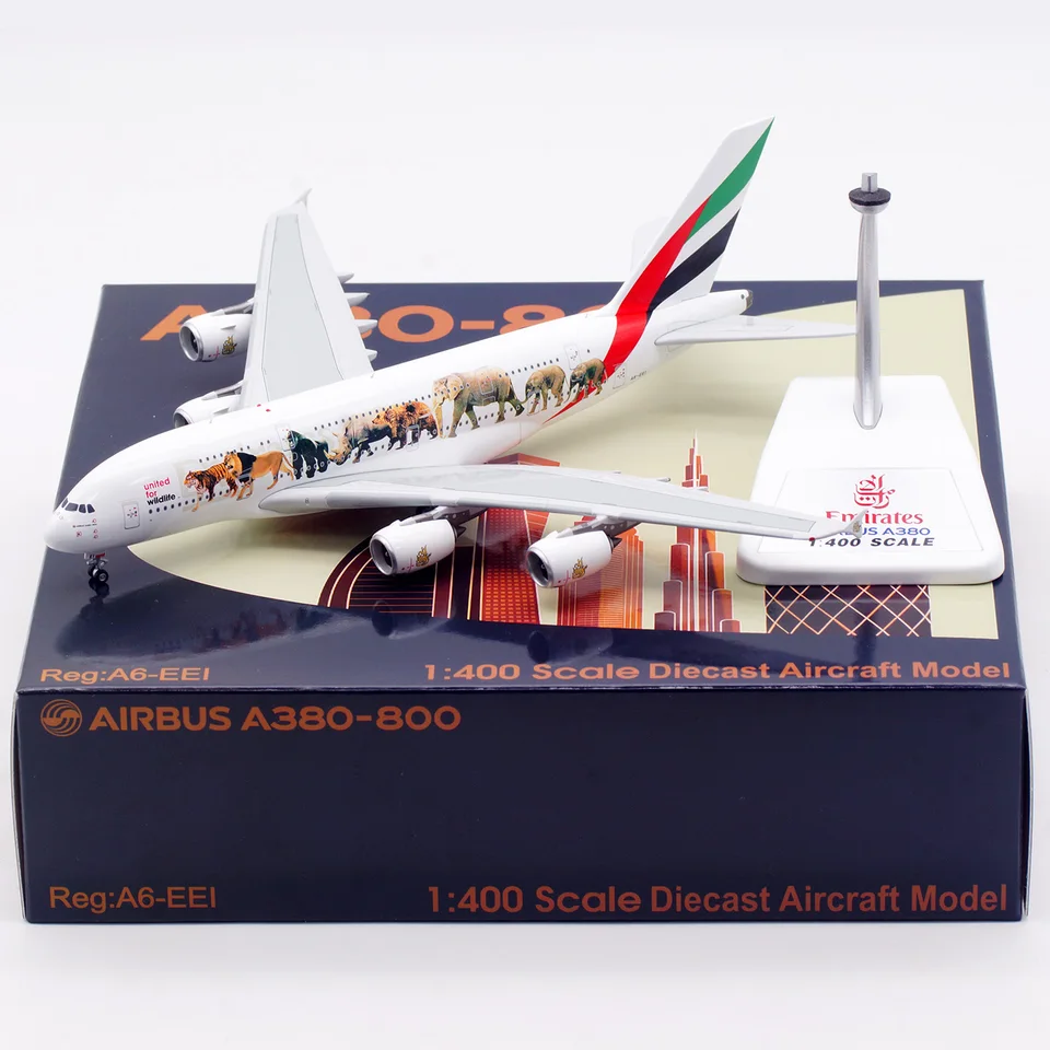 XB0011 Alloy Collectible Plane Gift Aviation 1:400 Emirates