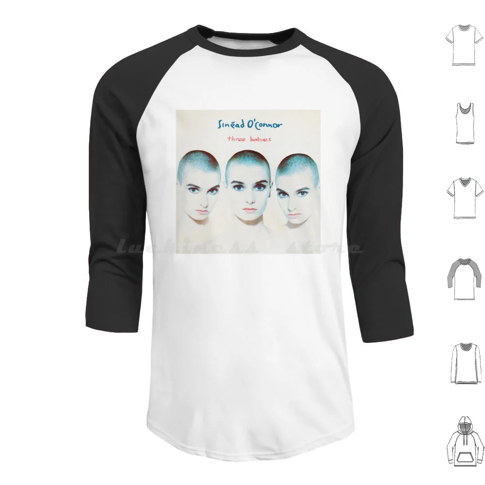 Camiseta clássica Sinead O'connor, moletom com capuz de manga comprida Sinead Oconnor Sinead Oconnor Vintage Sinead