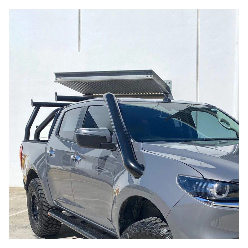 Universal Stainless Steel Car Air Intake Black Snorkel for Toyoto Hilux N70 VIGO Pickup Car Stainless Snorkel Kit 4X4