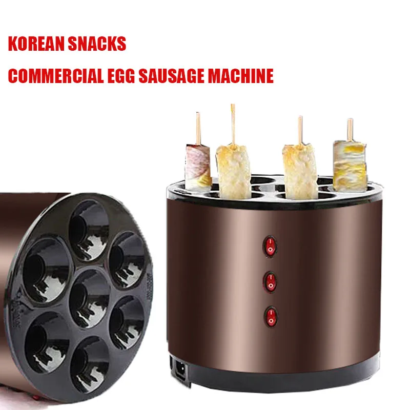 Fully Automatic Household Electric Egg Sausage Heating Roll Cooker Eggs Hot Dog Boiler Frying Machine