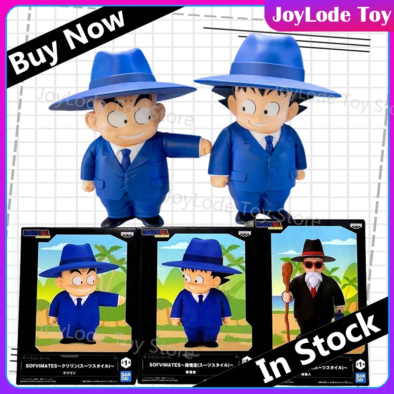 

In Stock Original BANDAI BANPRESTO SOFVIMATES Dragon ball Anime Figures Krillin Son Goku Game Figure Collection Modle Toys gift