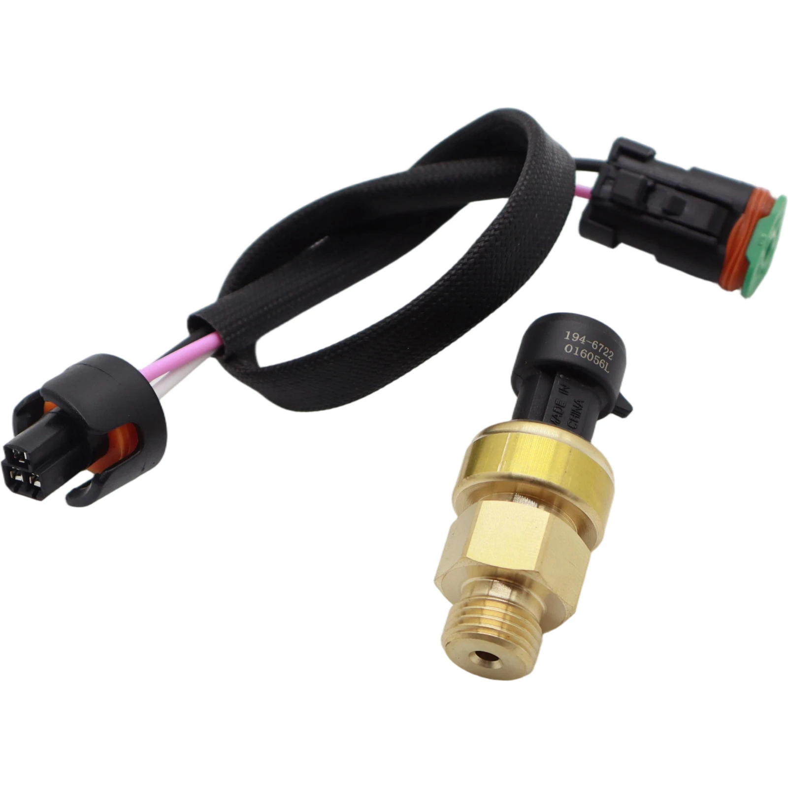116kPa brass pressure sensor 194-6722 For Caterpillar CAT 322C Logging Machine