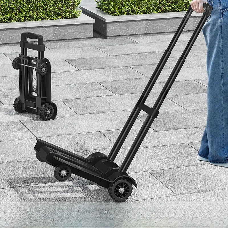 portable-folding-shopping-cart-hand-pull-hand-push-vegetable-buying-car-trolley-lightweight-carts-home-use-luggage-cart