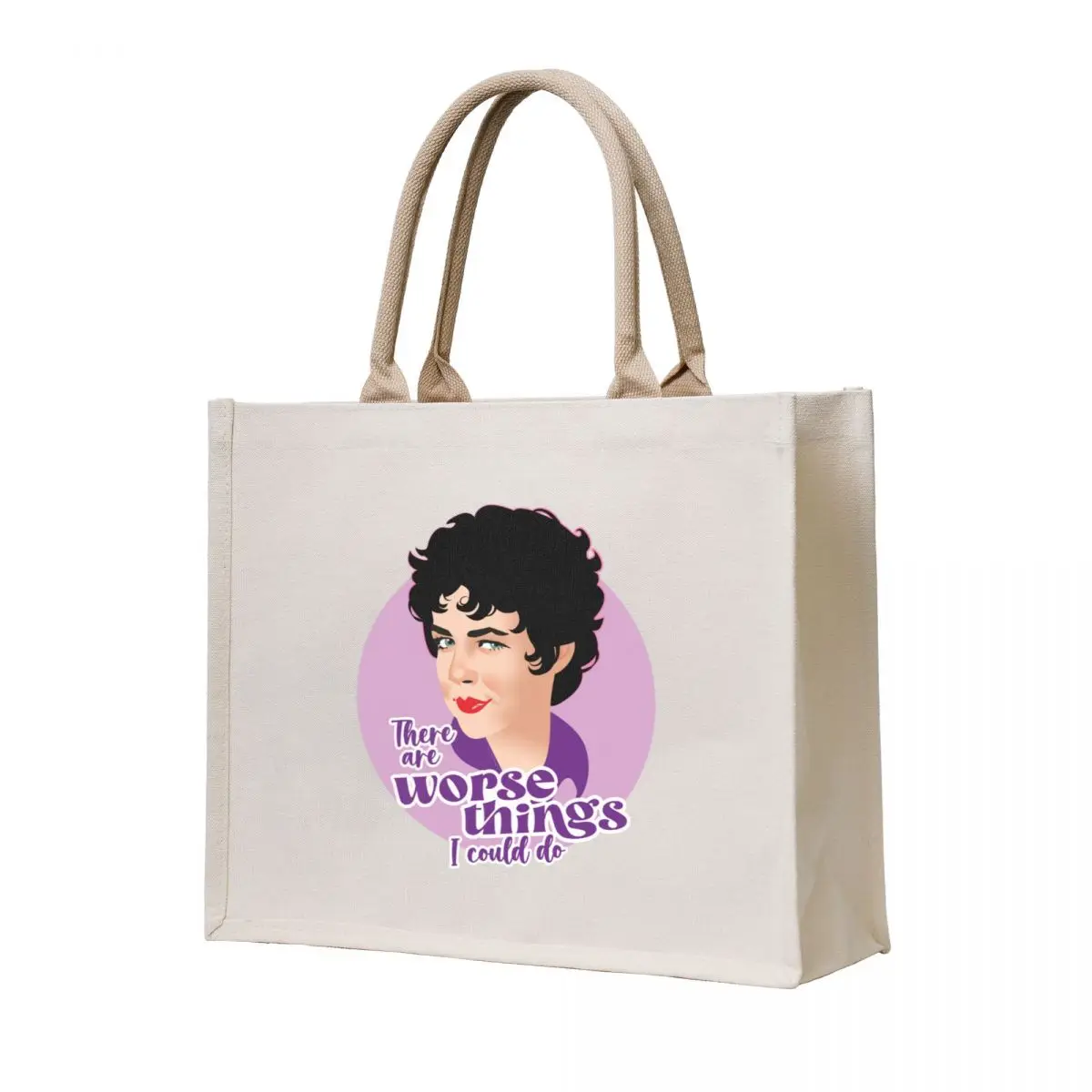 

There are worse things I could do Tote Bag Gift bags Women's shopper bag large tote bag Portable shopping