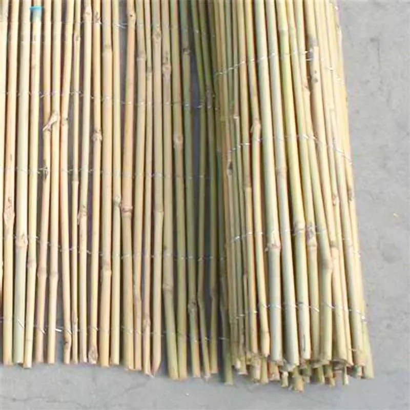 White solid high-quality product bamboo garden fence 5 * 1m