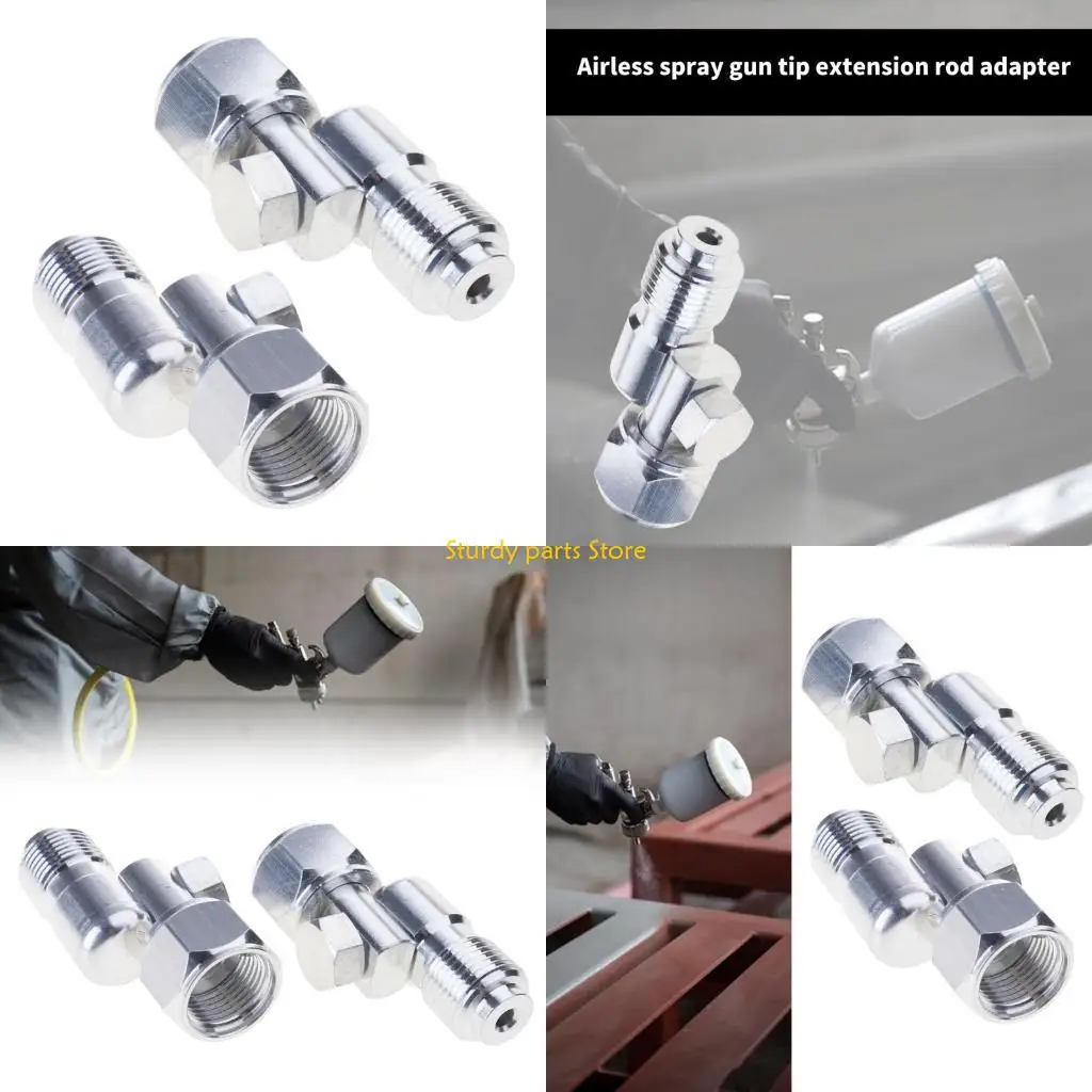 

97QC Практичный вращающийся на 360 градусов безвоздушный распылитель с поворотным соединением, адаптер с резьбой 7/8 дюйма для