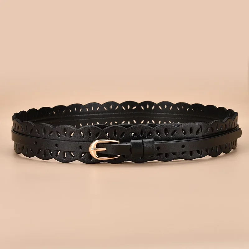 Дизайнерский женский ремень с принтом из мягкой кожи, пояс с завязками, широкая талия для запаха, пояс, классические брюки, ремни