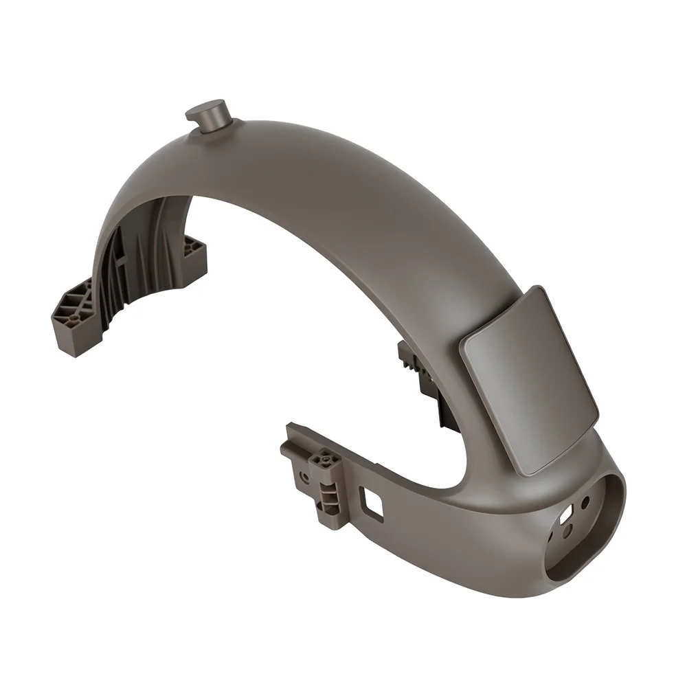 Rear Mudguard System for Xiaomi 4 Pro and 4 For Plus E-Scooters Made of Impact-Resistant ABS for Daily Urban Riding