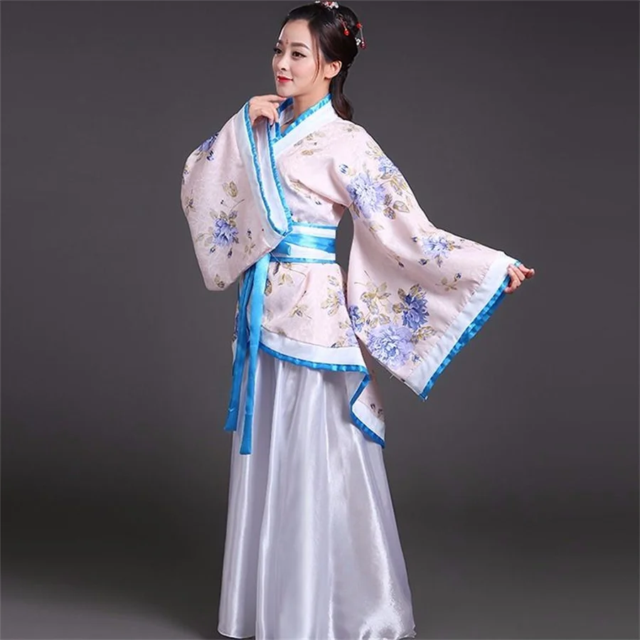 

New Woman Stage Dance Dress Chinese Traditional Costumes New Year Adult Tang Suit Performance Hanfu Female Cheongsam