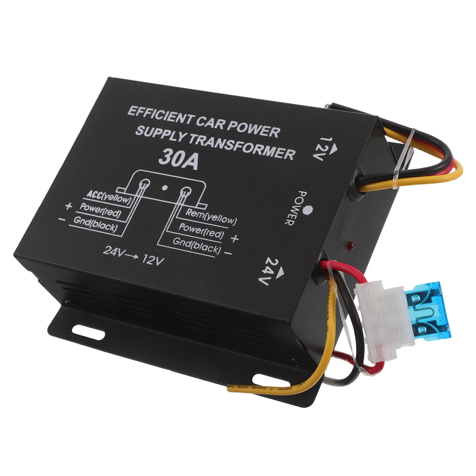 Car Step Down Buck Converter Module Mini Voltage Regulator High Load Auto Voltage Reducer Vehicle Power Supply Conversion