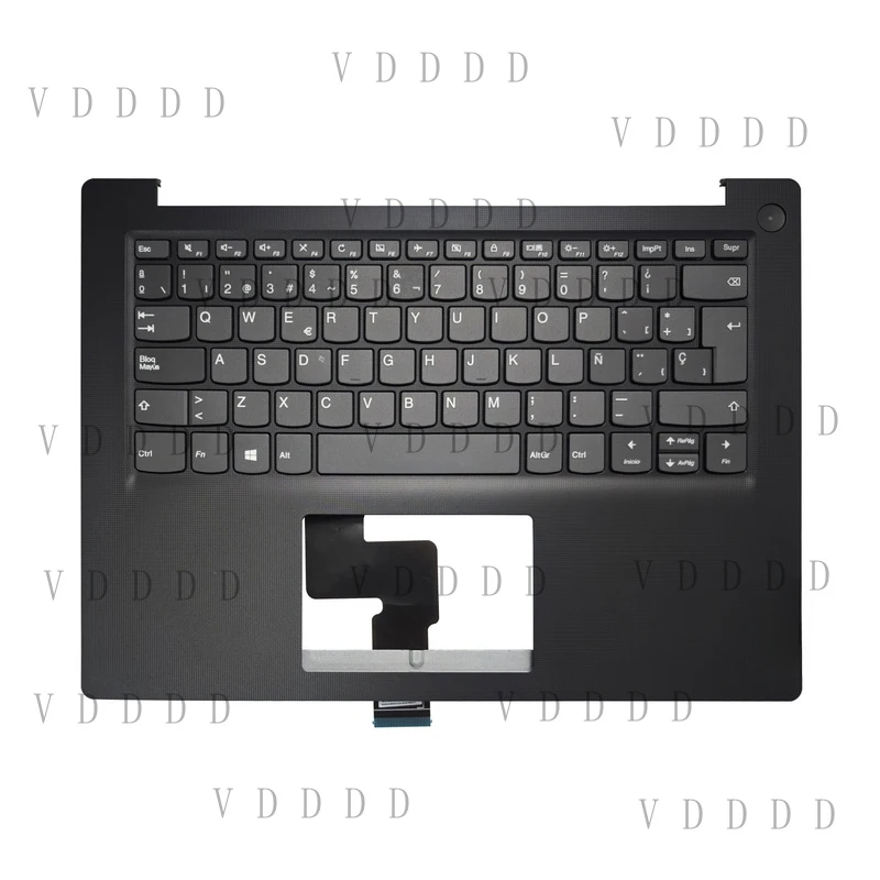 L... NEW For Lenovo Ideapad V14 G1-IML Latin Spanish Keyboard Upper Palmrest Case