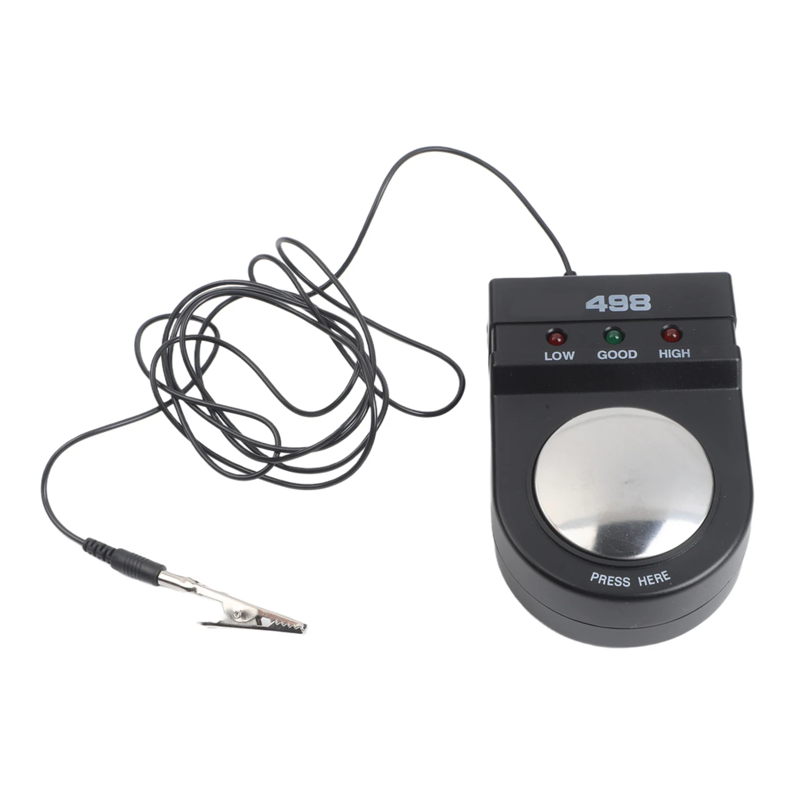 498 Anti Static Wristband Tester Conductive Grounding Check Tool For ESD Safety Loop Monitor With LED Indicator