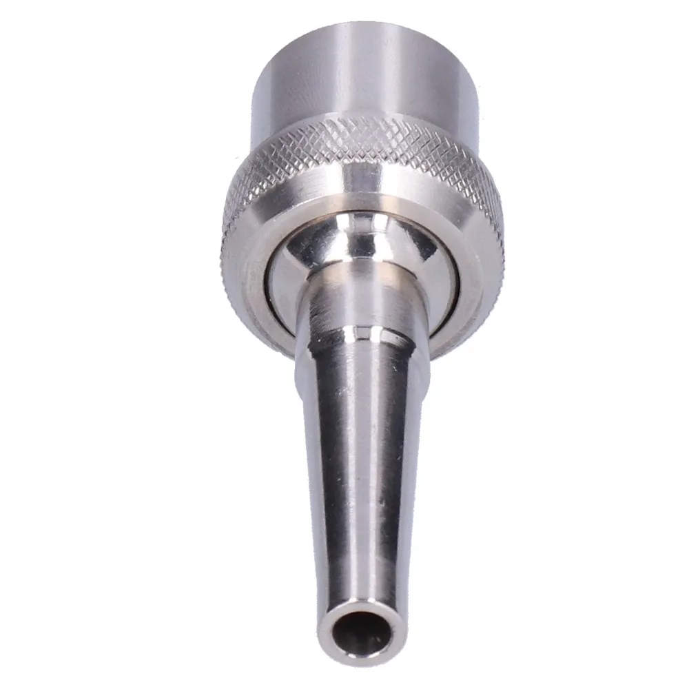 Stainless Steel Fountain Nozzle G3/4 Female Thread Easy Installation Fountain Spray Head Silver Adjustable
