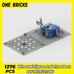 Classic Space Model Moc Building Bricks The New Galaxy Outpost Explorer Technology Blocks Gifts Christmas Toys DIY Sets Assembly