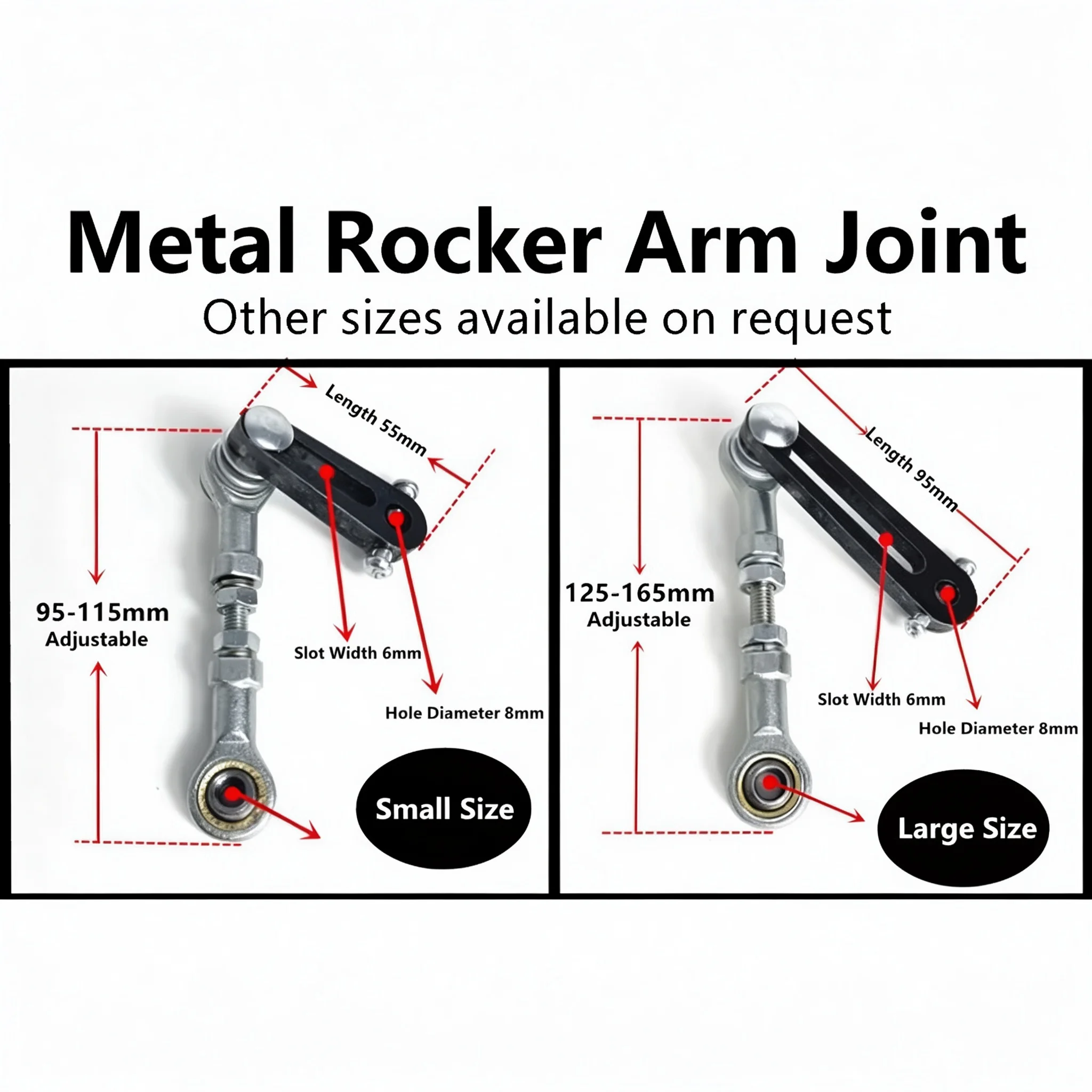 Rocker Arm Assembly Reciprocating Machine Electric Motor Eccentric Wheel Crankshaft Mechanism DIY Joint Linear Accessories