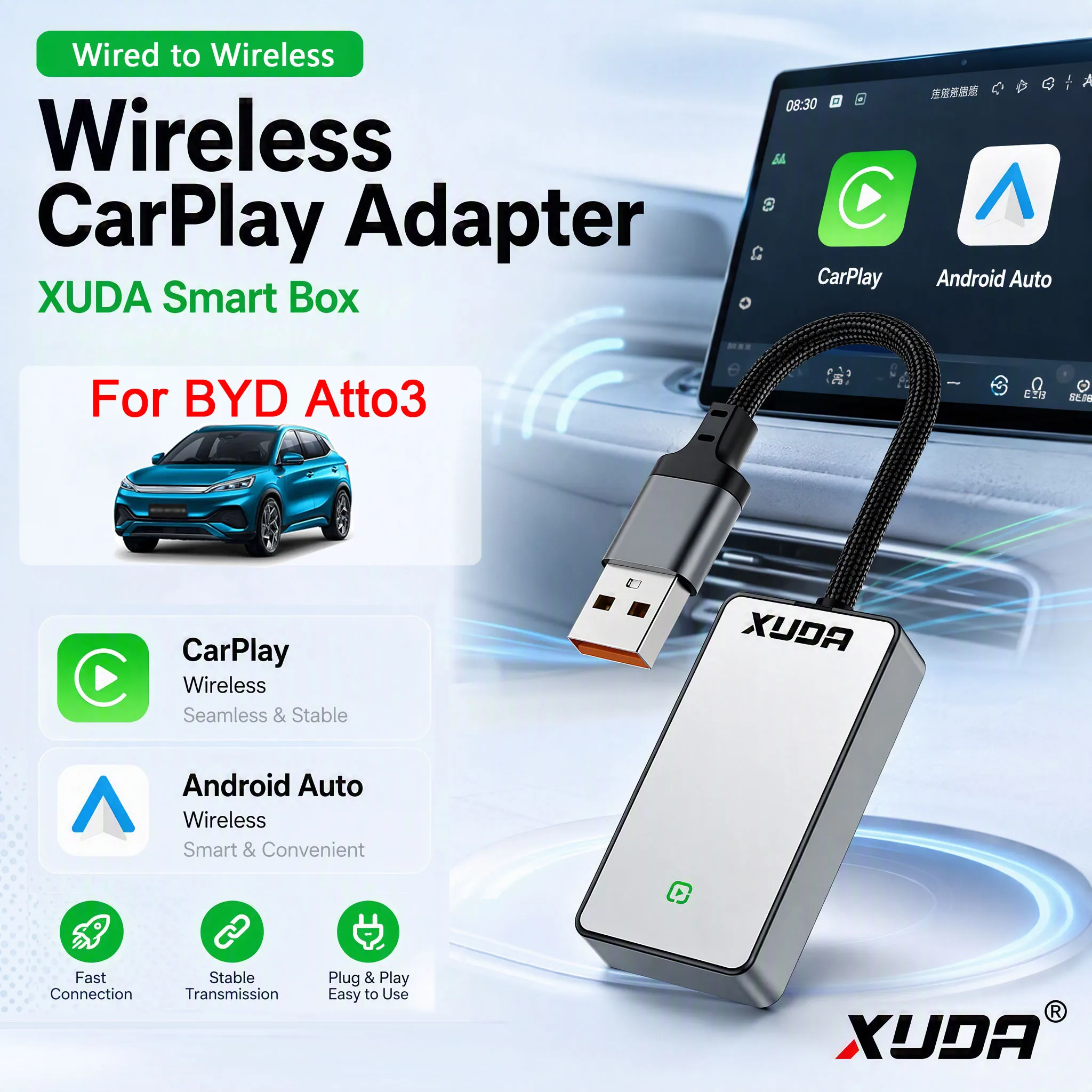 xuda-smart-box-apple-carplay-android-auto-for-byd-atto3plug-and-play-navigation-music-google-map-spotify-voice-control-waze