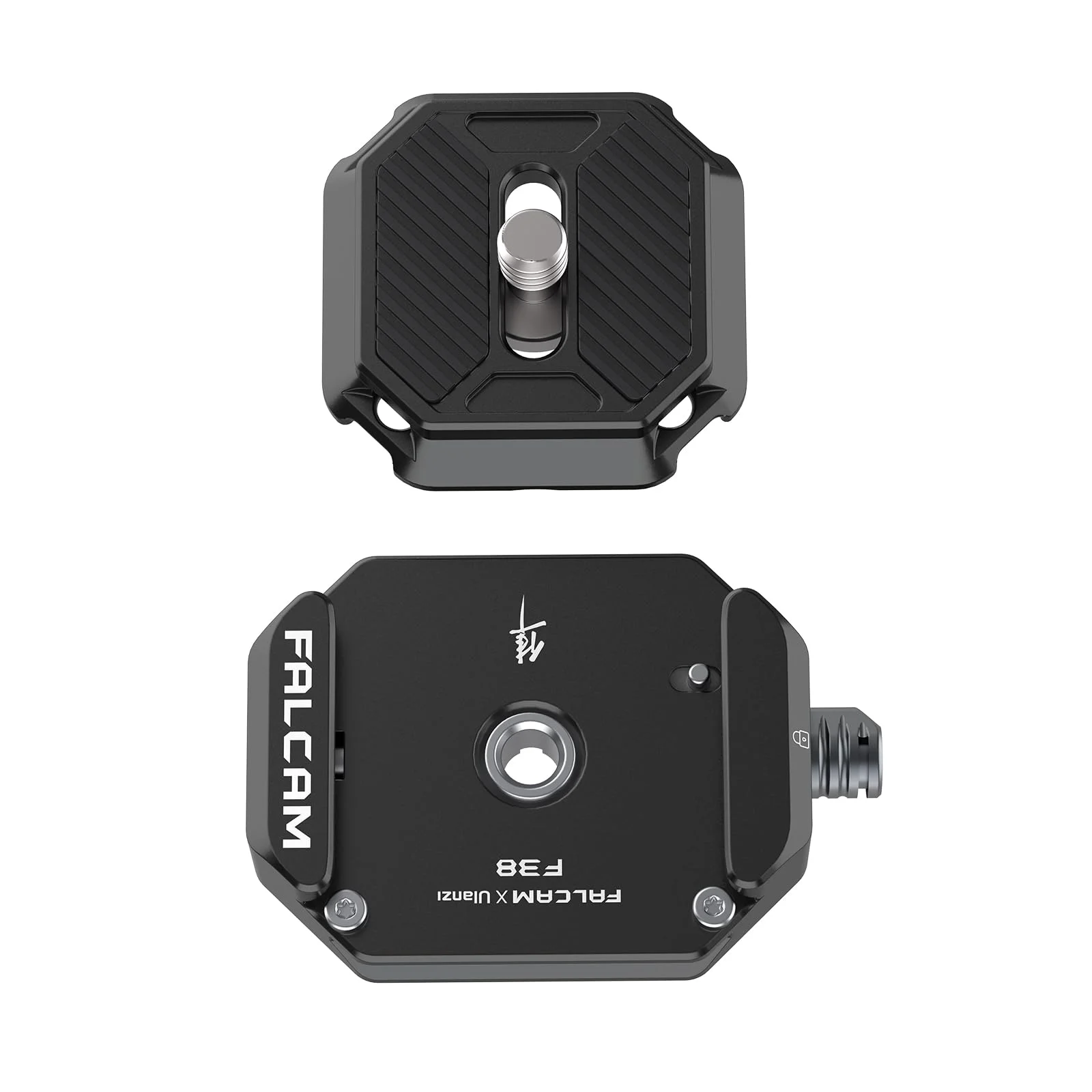 Falcam F38 Uniwersalna płytka mocująca z wieloma otworami do szybkiego montażu, adapter do gimbala aparatu DSLR, kompatybilna z systemami Arca Swiss, szybkozłączka 1/4'' 3/8''