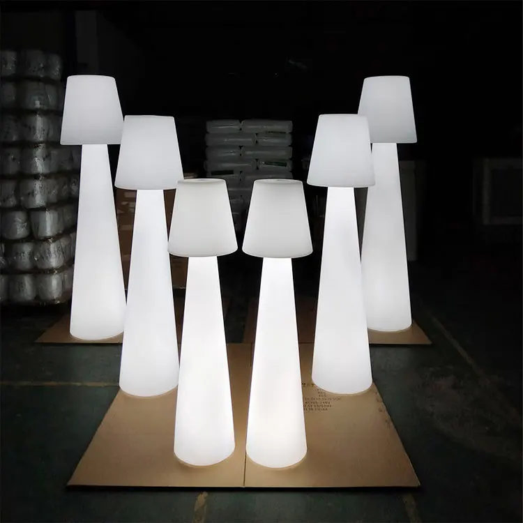 Imagem -05 - Nordic Indoor Led Luminous Floor Lamp Decoração de Atmosfera Vertical Desk Lamp Hotel Exhibition Event Paisagem Floor Lamp