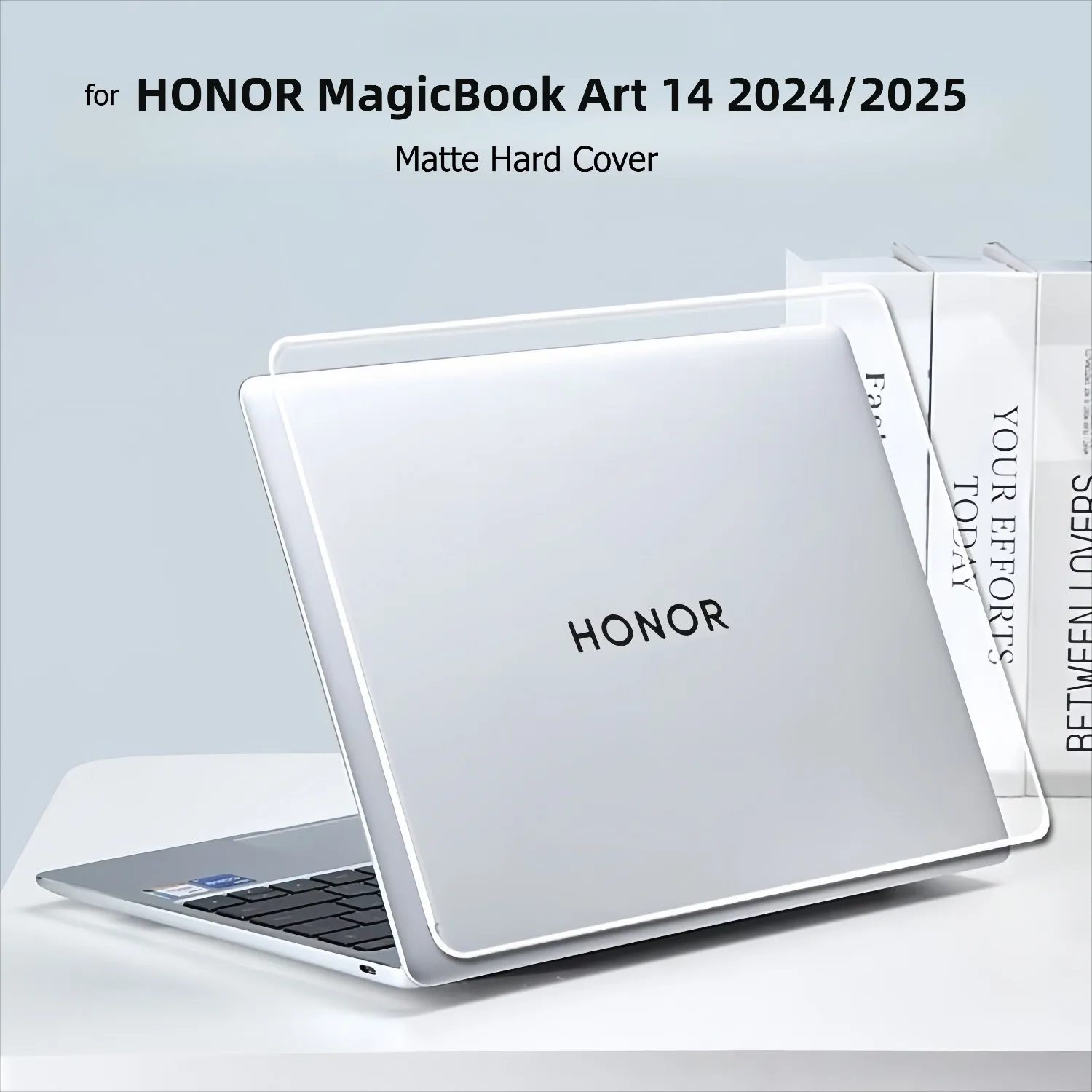 Frosted Hard Cover for 2025 2024 Honor MagicBook Art 14 Laptop Case 14.6 Inch MRB-A Matte Plastic Protective Shell Anti-Scratch