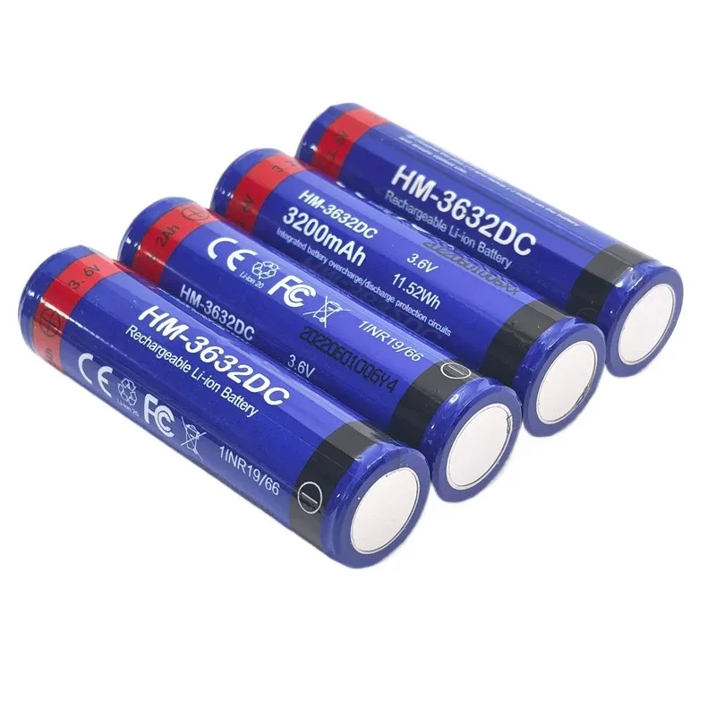 HM-3632DC 3.6V 3200mAh for Hikvision GQ25 GQ35 FQ25 Thermal
