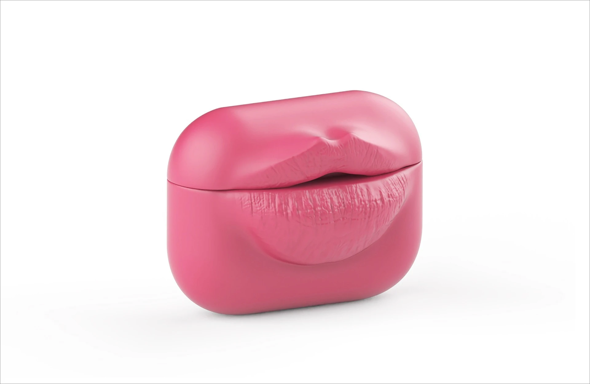 Soft Case, Apple Earphone Case, Mouth Earphone Case, Lips.
