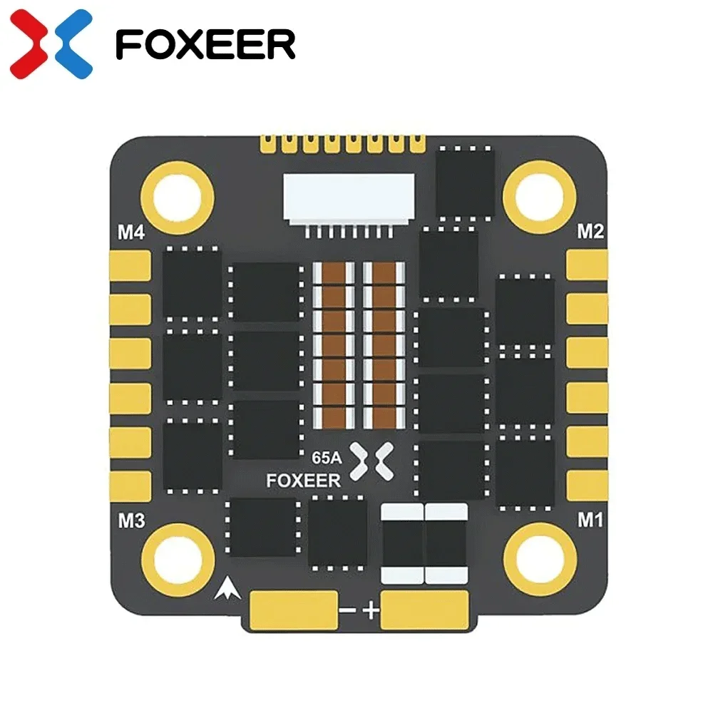 FOXEER Reaper F4 65A 4-in-1 ESC BLHeli32 3-8S Lipo DShot1200 MultiShot OneShot FPV Racing Drone DIY Parts