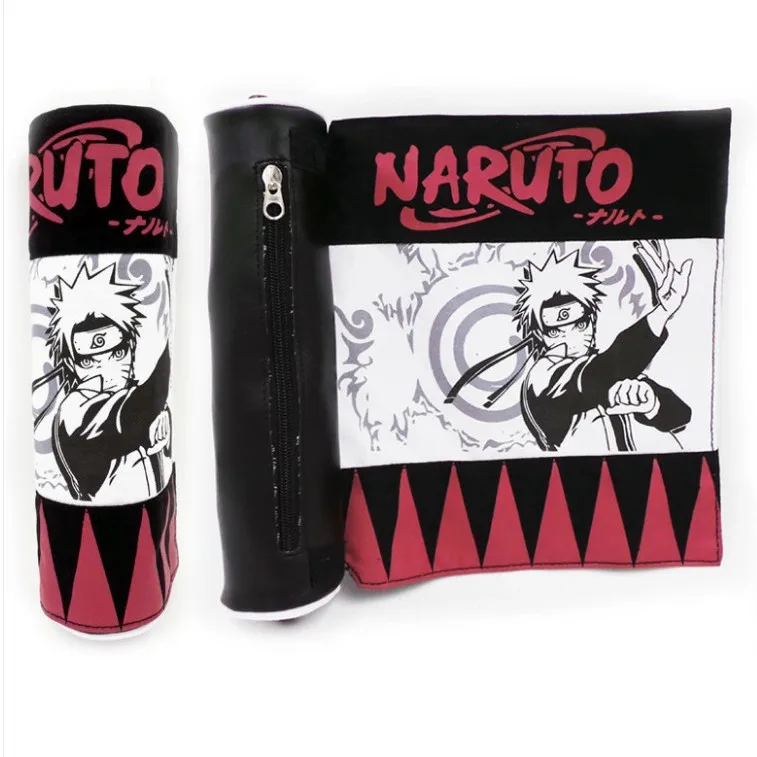 

Naruto Anime Pencil Case with Sharingan Design Cosplay Stationery Box for School Supplies