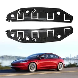 2Pcs Front Bumper Side Bracket Left 1084181-00-E Right 1084182-00-E Fender Wing Support Retainer For Tesla Model 3 2017-2023