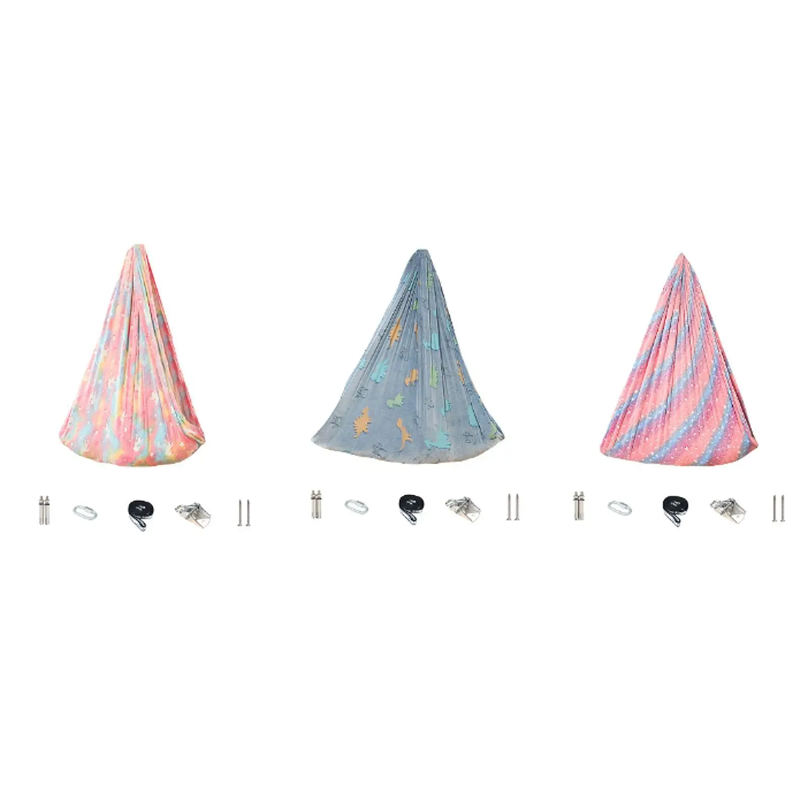 Inversion exercises on the yoga hammock Soft yoga starter kit for the