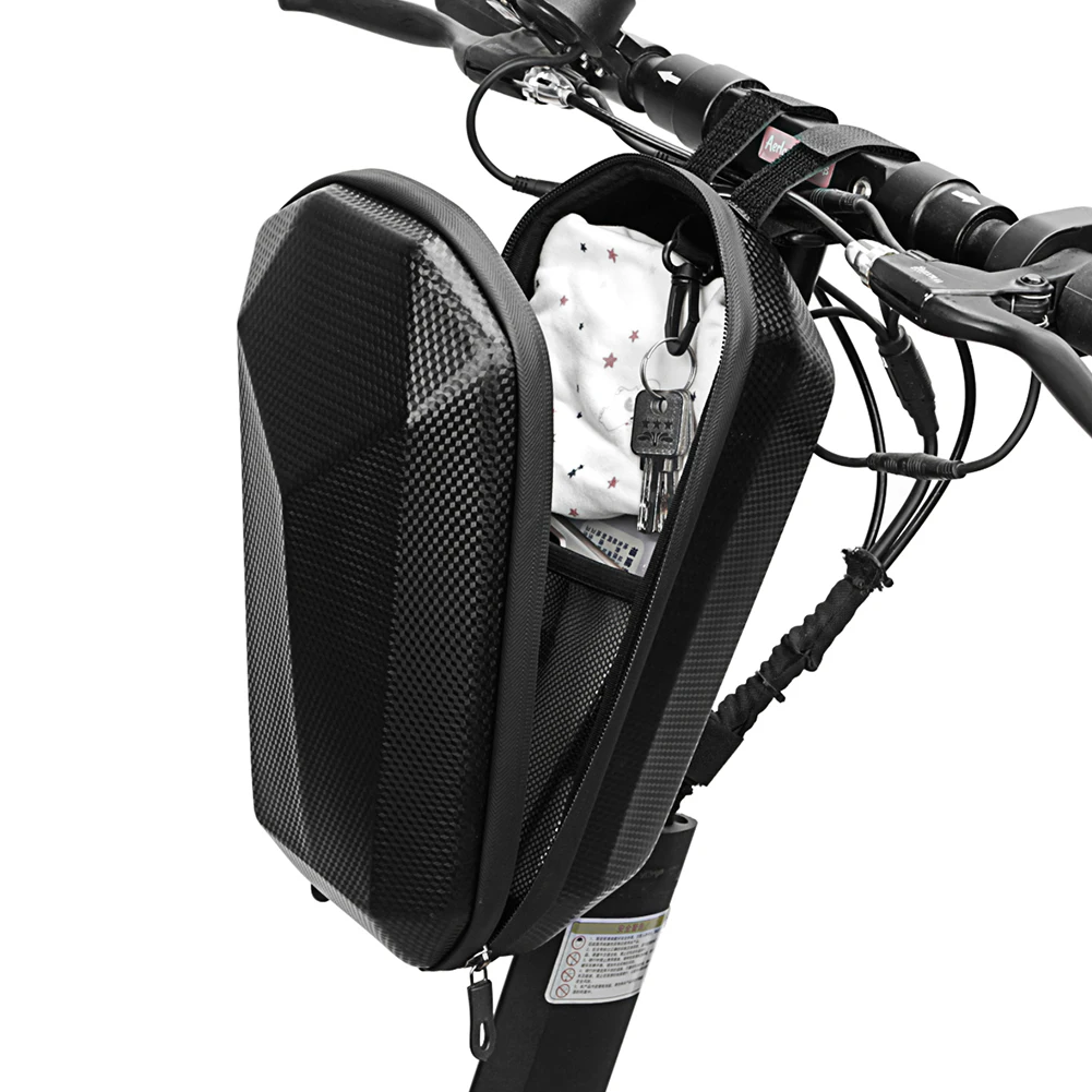 2L /5L Electric Scooter Front Bag Waterproof Folding EVA Hard Shell Bags  Bicycle Handlebar Hanging Bag Storage Accessories