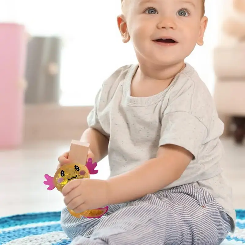 Axolotl Fidget Axolotl Stress Relief Knijpspeelgoed Leuk en schattig speelgoed voor stressverlichting Flexibel speelgoed voor kinderen en volwassenen Zintuiglijk