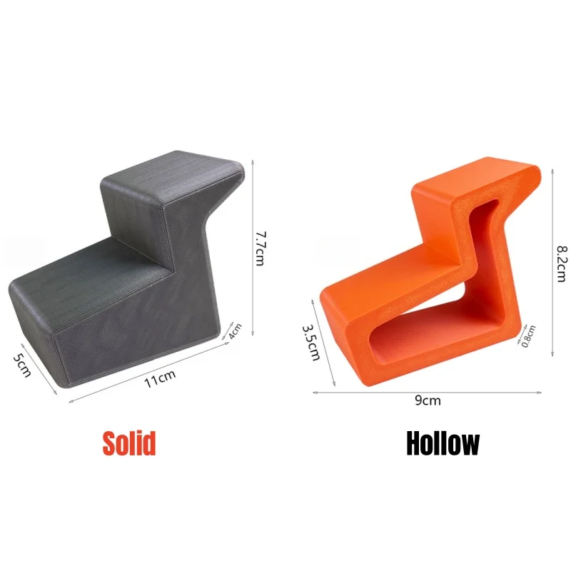 New Window and Balcony Door Stopper, Heavy Duty Door Wedge, Non-Slip, Secure Grip, Windproof, Plastic Door Stop Block