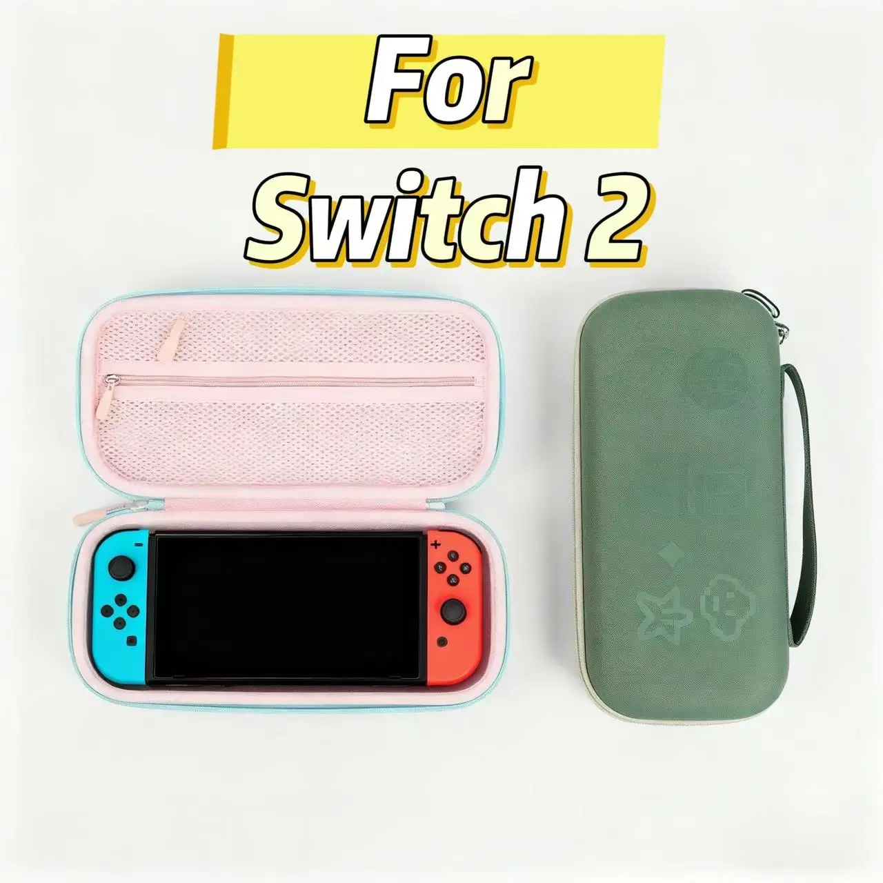 

Сумка для хранения консоли Switch 2. — внутренняя отделка на флисовой подкладке, устойчивая к царапинам.