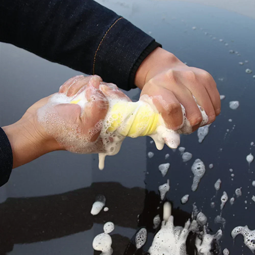 

Многоразовая губка для влажной уборки автомобиля и дома, многофункциональная влажная чистящая губка-ластик с высокой впитываемостью