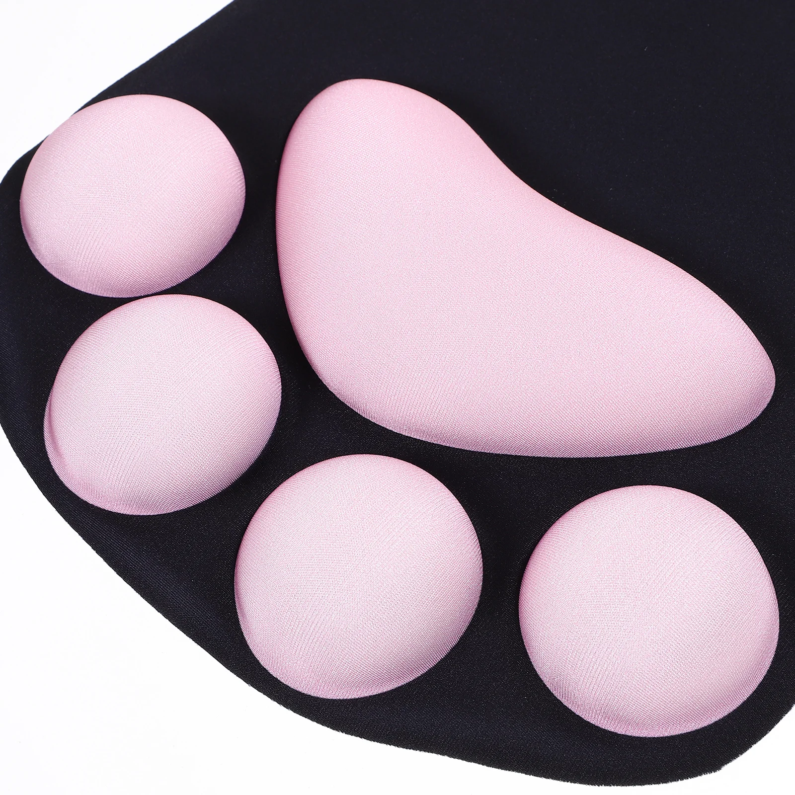 

Mouse Pad Wrist Support Ergonomic Cat Paw Pattern Gaming Computer Desk Mat For Office Home Large Smooth Surface