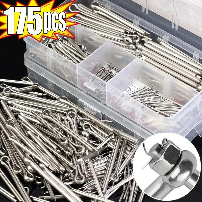 

5 Sizes Positioning Pin U-pin Steel Split Pins High Quality Positioning Fixing Split Pin Auto Repair Furniture Assembly Fastener